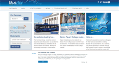 Desktop Screenshot of bluestarbus.co.uk